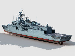 Hydra Class frigate 3D Model
