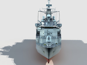 Hydra Class frigate 3D Model