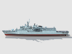 Hydra Class frigate 3D Model