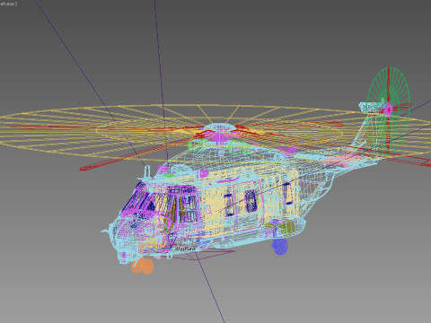 Airbus NH-90 TTH Model 3D