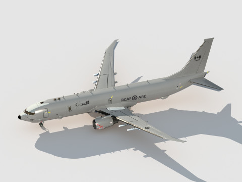 Boeing P-8 Poseidon 3D मॉडल