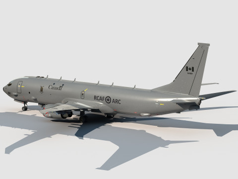 Boeing P-8 Poseidon 3D मॉडल