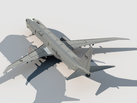 Boeing P-8 Poseidon 3D मॉडल