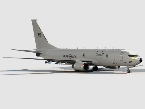 Boeing P-8 Poseidon 3D मॉडल