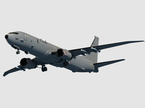Boeing P-8 Poseidon 3D मॉडल