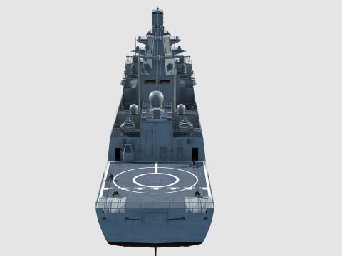 Admiral Gorshkov class frigate Modelo 3D