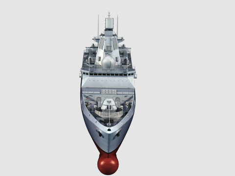 Admiral Gorshkov class frigate Modelo 3D