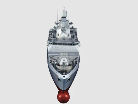 Admiral Gorshkov class frigate 3D Model