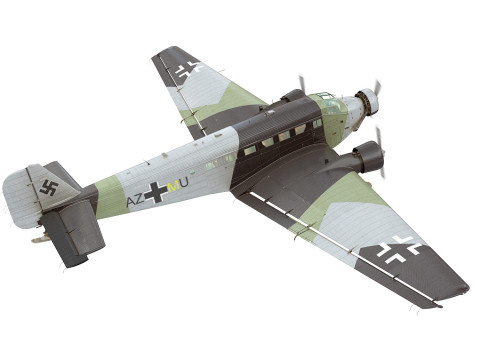 Junkers Ju-52 skies version 3D 모델