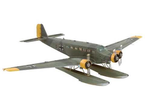 Junkers Ju-52 Floats version 3D Model