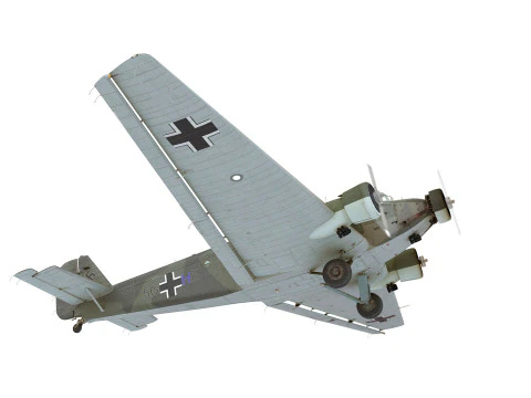 Junkers Ju-52 Modello 3D
