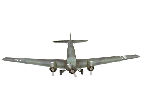Junkers Ju-52 Modello 3D