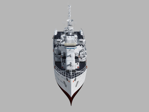 Anshan class destroyer 3D मॉडल