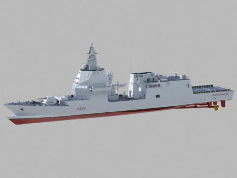 Giovanni Delle Bande Nere P434 PPA class patrol Modelo 3D