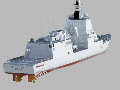 Giovanni Delle Bande Nere P434 PPA class patrol Modelo 3D