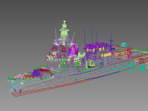 Giovanni Delle Bande Nere P434 PPA class patrol Modelo 3D