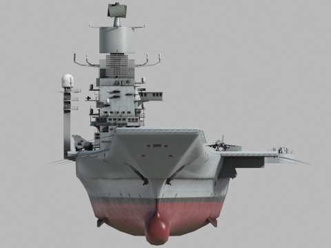 INS Vikramaditya indian carrier 3Dモデル