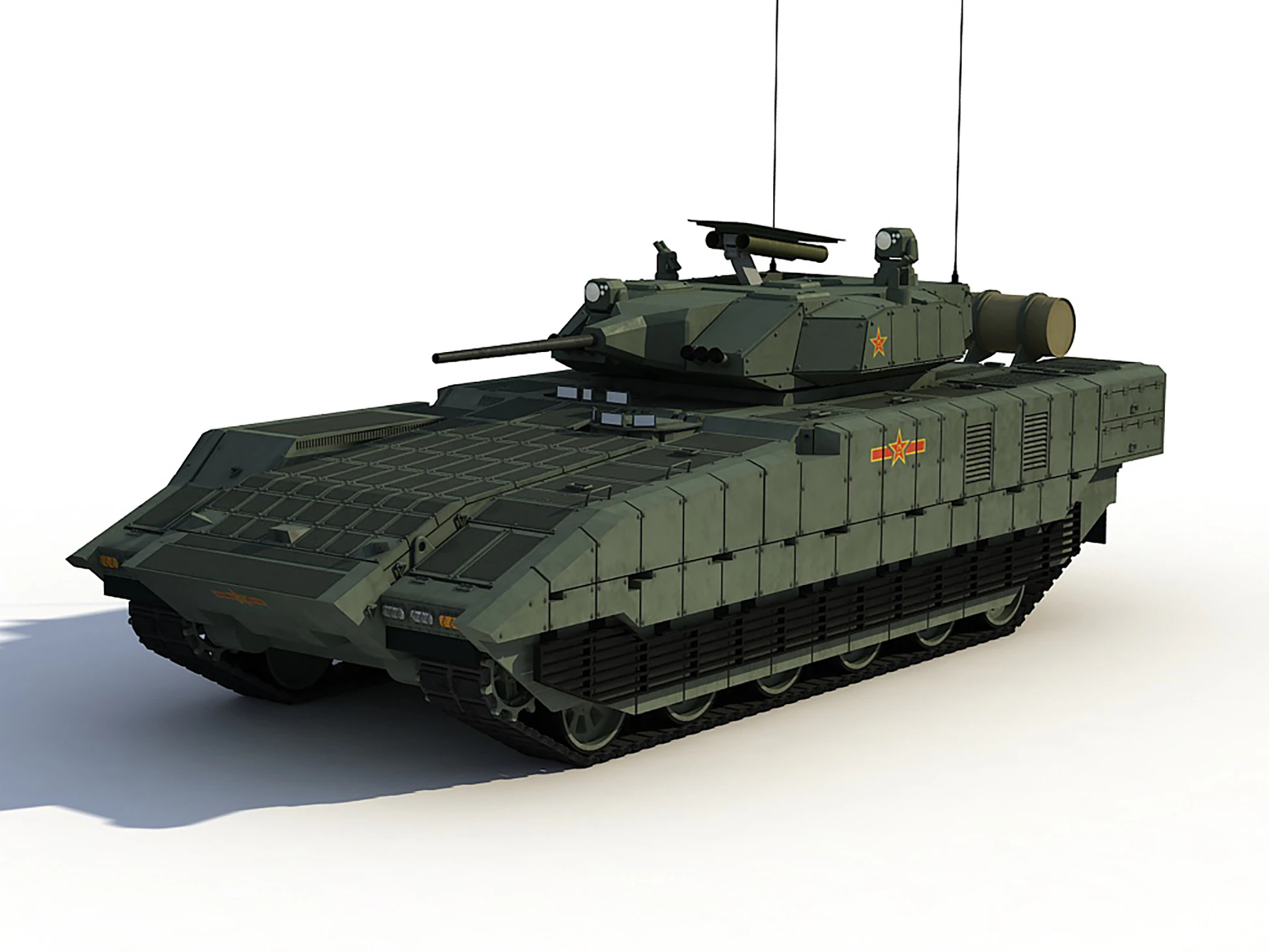 Norinco VN20 B IFV 3D Model .c4d .max .obj .3ds .fbx .stl .blend 