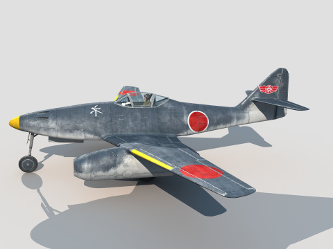 Nakajima Ki-201 Karyu 3Dモデル