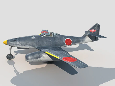 Nakajima Ki-201 Karyu 3D Model