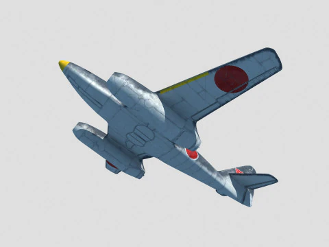 Nakajima Ki-201 Karyu 3D Model