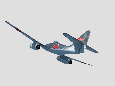 Nakajima Ki-201 Karyu 3Dモデル