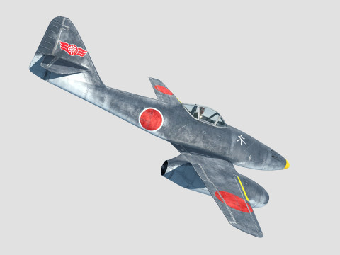 Nakajima Ki-201 Karyu 3Dモデル
