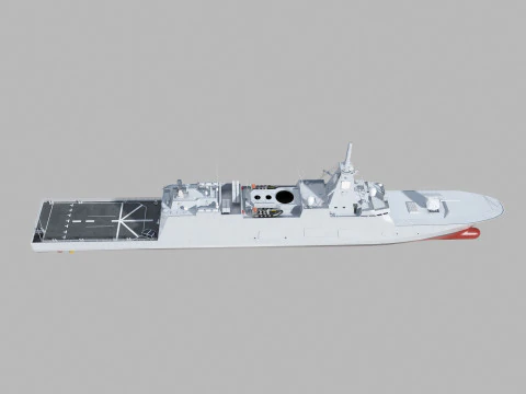 Mogami class frigate 3D Model