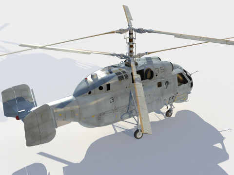 Kamov Ka-28 Helix 3D Модель