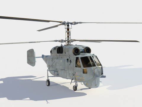 Kamov Ka-28 Helix 3D Модель