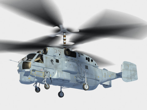Kamov Ka-28 Helix 3D Модель