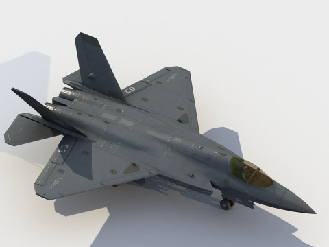 Shenyang J-35A 3D Model