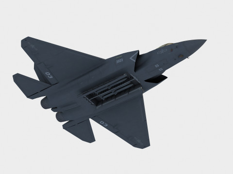Shenyang J-35A 3D Model