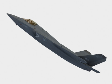 Shenyang J-35A 3D Model