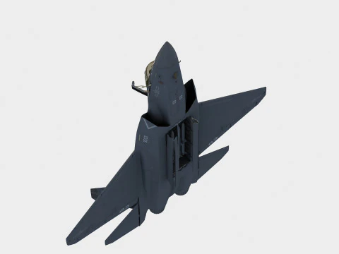 Shenyang J-35A Modelo 3D