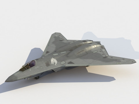 Shenyang J-50 3D-Modell