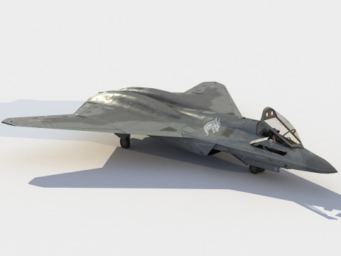 Shenyang J-50 Modelo 3D