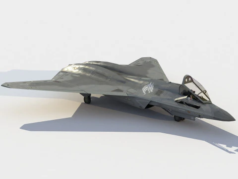 Shenyang J-50 Modello 3D