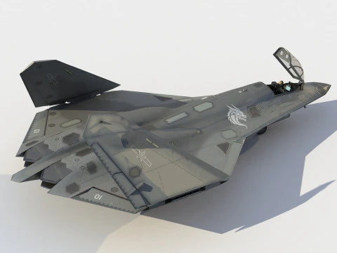 Shenyang J-50 Modello 3D