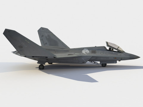 Shenyang J-50 Modelo 3D