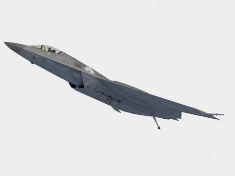 Shenyang J-50 Modello 3D