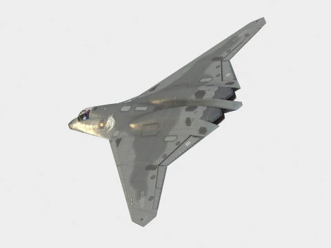 Shenyang J-50 Modello 3D