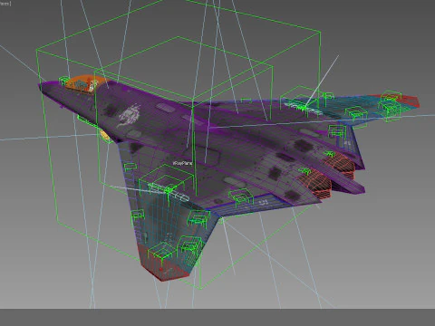 Shenyang J-50 Modello 3D