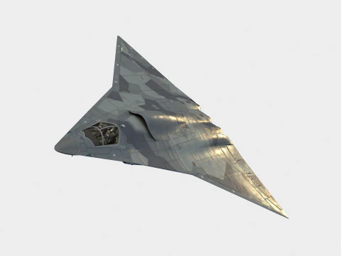 Chengdu J-36 Modelo 3D