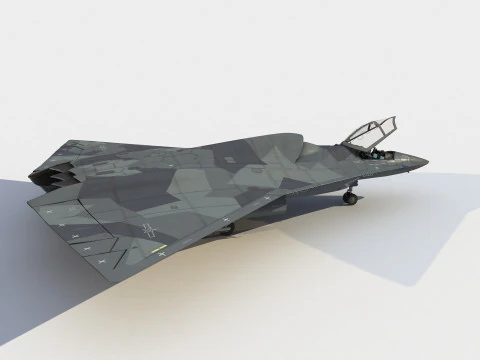 Chengdu J-36 Modelo 3D