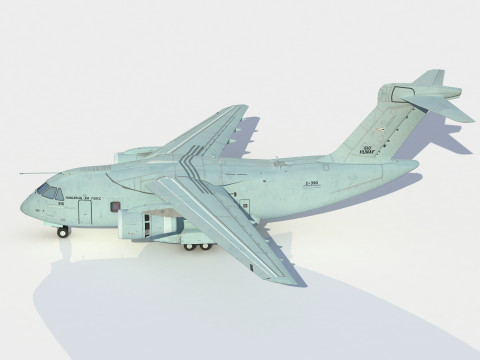 Embraer C-390 Millenium Model 3D