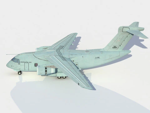 Embraer C-390 Millenium 3D Model