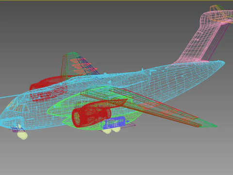 Embraer C-390 Millenium 3D Model