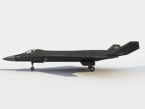 Mitsubishi F-3 ATD-X 3D Model