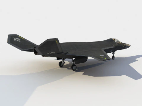 Mitsubishi F-3 ATD-X 3D Model